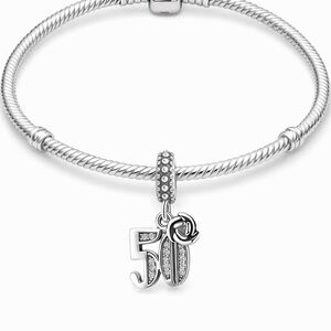 New 50th Celebration Charm